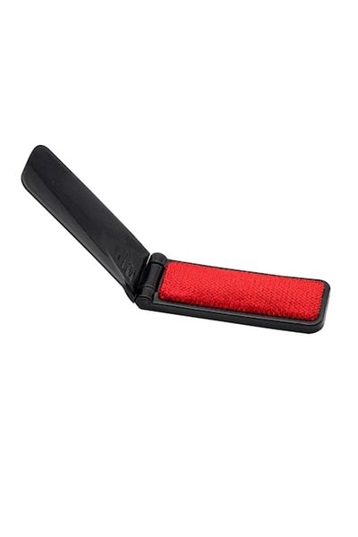 Carrefour Perie pliabilă și portabilă pentru îndepărtarea scamelor și părului, ideală pentru călătorii sau mașină, 18 x 3,5 cm