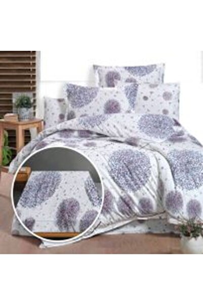 Ralex Bed Linen Set Ranforce 100% Cotton with Mattress Cover 140/160 cm x 200 cm, Duvet 200 x 230 cm, 2 Pi