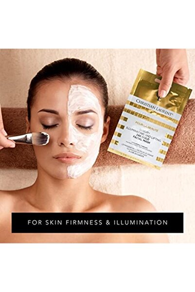 Christian Laurent - 24K Pure Gold Mask for Firming and Illuminating Skin, 5x2ml, for All Skin Types