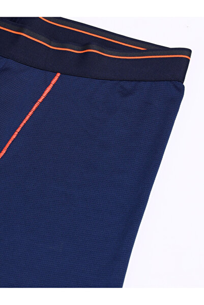 Technosport By Styli Blue Solid 4-Way Stretch Trunks