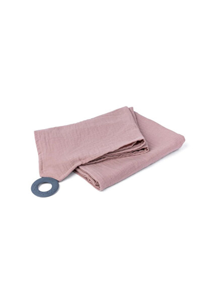 Doomoo - Eșarfă multifuncțională de alăptare din bumbac Mom'n Play Pink