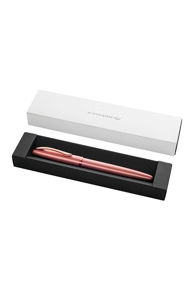 Pelikan Stilou Jazz Noble Elegance P36, Roz-Roz, Cutie cadou, Culoare roz, Material metal
