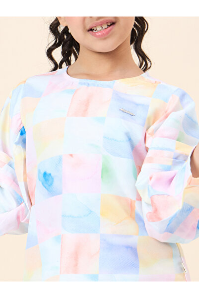 Stylo Bug By Styli All Over Check Print Top and Pants Set