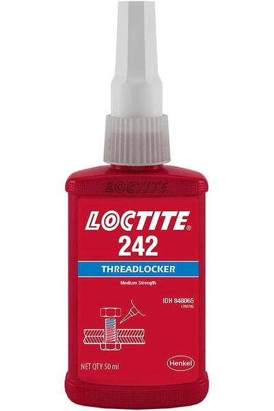 LOCTİTE Threadlocker 242, 50mL Bottle, Blue