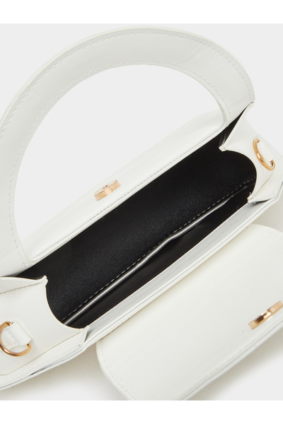 Styli Asymmetric Handbag with Detachable Strap