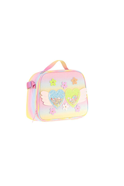 KAUKKO Geantă de prânz pentru școală/picnic pentru copii, fete, izolată termi...