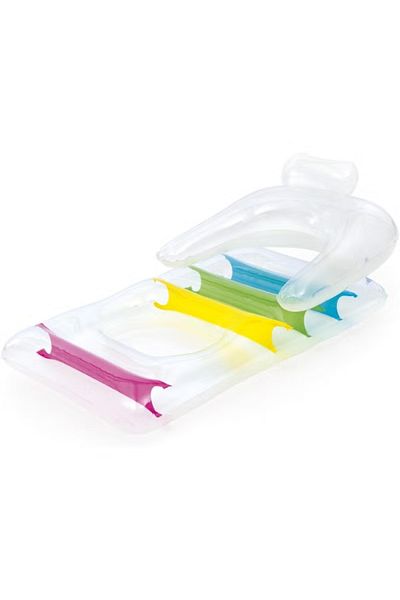 BESTWAY Cabbage Lounge – Inflatable Relaxation Float (165×89 cm)