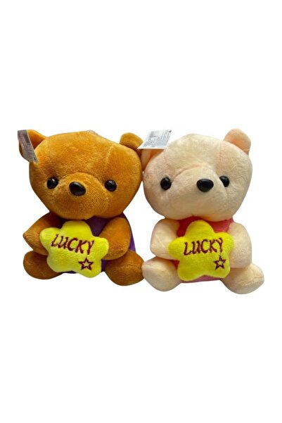 rexa مجموعة من لعبتين صغيرتين محشوتين على شكل دب تيدي - رفيقان ناعمان وسهلا ا...