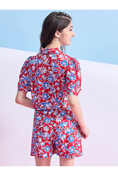 Stylo Bug By Styli Flower Print Shirt and Shorts Set