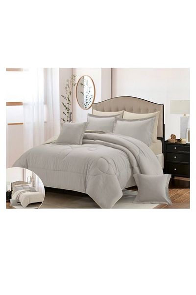 smart home 100% microfiber double bed sheet, comfortable filling bed sheet set, 8-piece set, 250x230cm