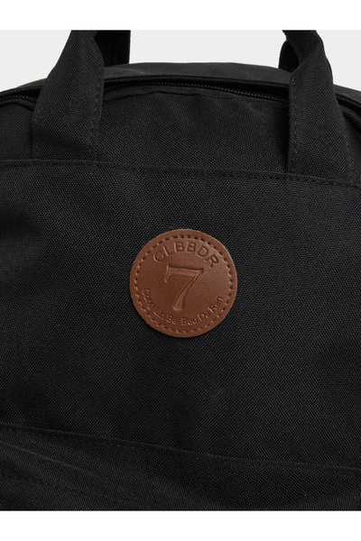 Styli Patch Detail Backpack with Zip Pocket