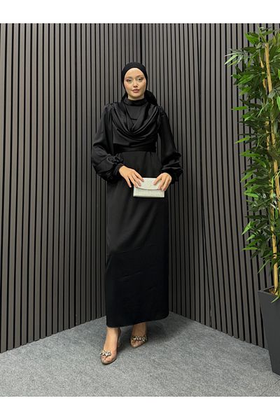 ENSA TESETTUR Degaje Evening Dress Black
