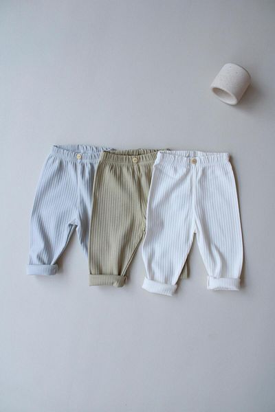 Oh La La Koala For Little Ones 3-Piece Baby Ribbed Unisex Leggings Model 5