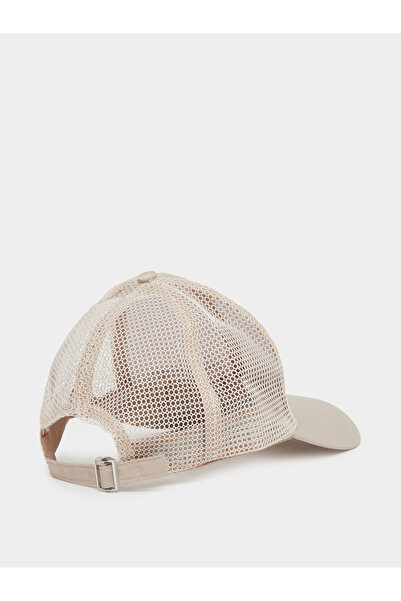 Styli Men Letter Print Baseball Cap with Mesh Back