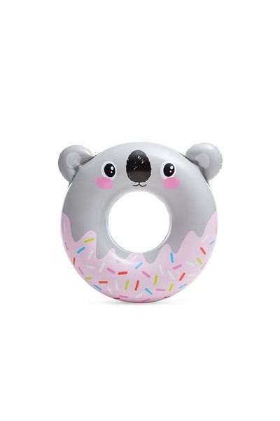 Intex 76 cm Cute Animal Inflatable Swim Ring – Fun Pool Float for Kids