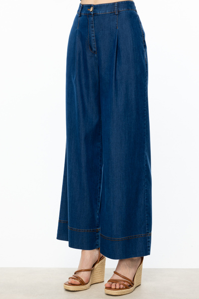 Ekol Παντελόνι με φαρδύ πλισέ