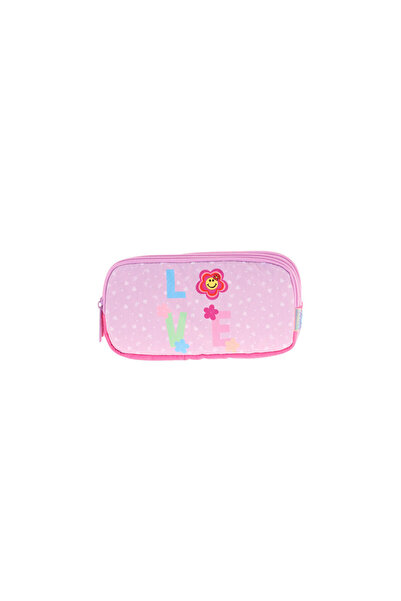 KAUKKO Kids 3 Bölmeli Kalem Çantası Magic Peace L8211