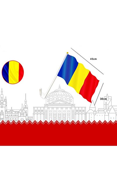 idei Romania car flag, window mount, 30x45 cm