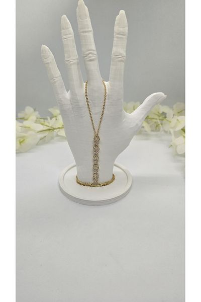 michelle takı zerafetin yeni adresi Heart Figured Zircon Stone Shahmeran