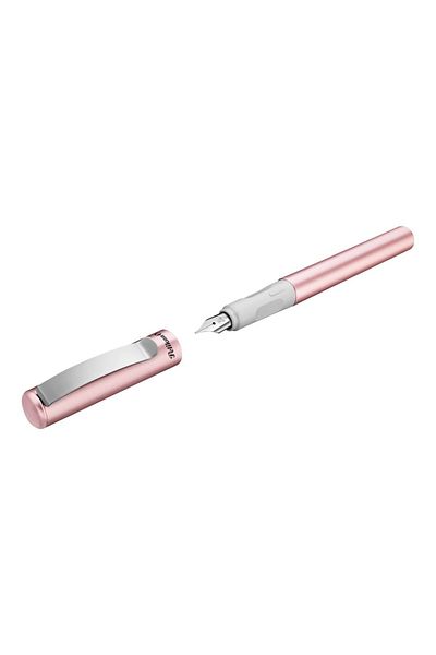 Pelikan Fountain Pen Pina Colada, Metallic Pink, M Nib, Gift Box, Color Pink, Material Metal