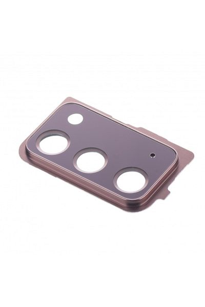 Dali Geam pentru camera spate cu rama inclusa, compatibil cu Samsung Galaxy Note 20 4G/5G, metal, Bronz