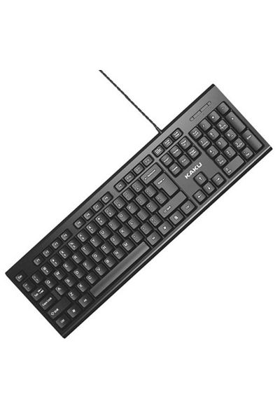 Dali Numerical Keyboard, Wired, 104 Keys, USB, 1.35m Cable, 438 x 138 x 23 mm, Plastic, Black