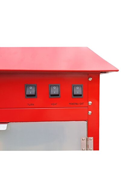 PROCART Popcorn machine, 1600W, 100 g teflon bowl, 200-230 degrees Celsius, wheels