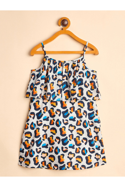 Stylo Bug By Styli Animal Print Strappy Dress