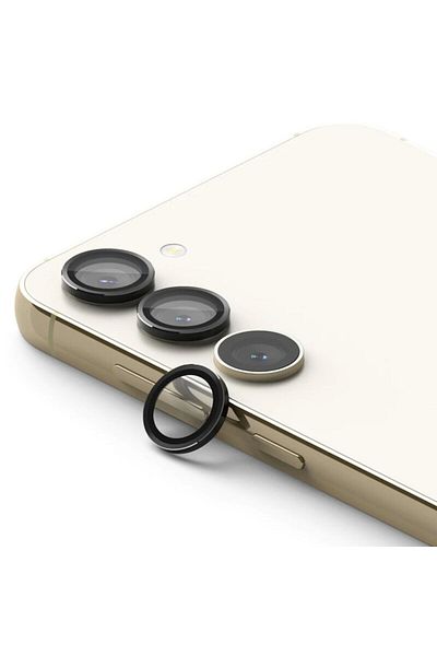 Dali Camera Protection Film Compatible with Samsung Galaxy S23/S23 Plus, Black-Transparent