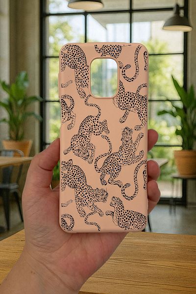 Vip Case حافظة لهاتف Xiaomi Redmi Note 9 Pro/9S متوافقة مع نمط الفهد من السيليكون الممتص للصدمات حافظة مطاطية كلاسيكية محمية 277