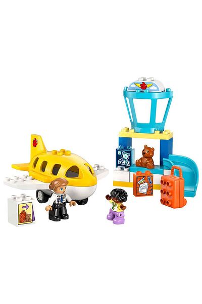 LEGO ®   Duplo ®   Town First Airport Experience 10443 - 2+ Educational Toy Construction Set (23P)