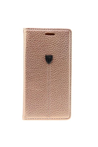 Dali Flip Cover Protective Case Compatible with Samsung Galaxy A5 2016 - Fashion Case - Leather, Gold