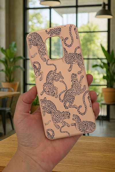Vip Case حافظة لهاتف Xiaomi Redmi Note 9 Pro/9S متوافقة مع نمط الفهد من السيليكون الممتص للصدمات حافظة مطاطية كلاسيكية محمية 277