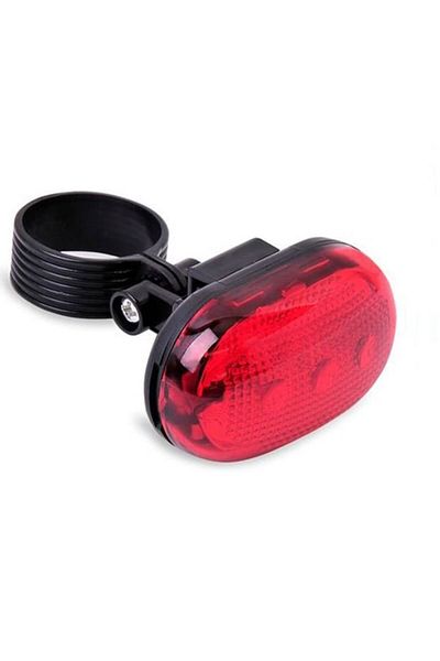 Dali Safe Bike Light, 3 LEDs, 2xAAA, 25.4x31.8mm, Plastic, Red