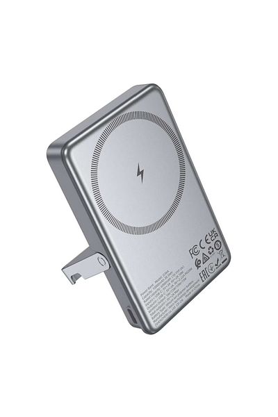 REDz Accessories MagSafe Battery, Hoco Q36A Sunlight 10000mAh, Wireless Charging 15W + USB‑C PD 20W, Integrated Stand