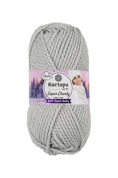 Kartopu خيط حياكة سميك جدًا K914 - 100 غرام، 90 متر | مزيج ناعم من الأكريليك والصوف لشتاء دافئ