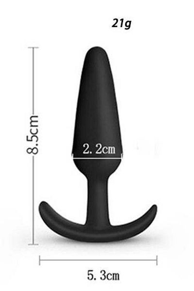 WildFashion Dop pentru stimulare intima din silicon, Negru TOY384-1