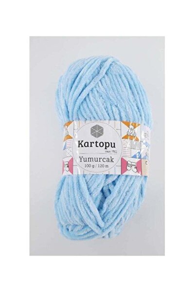 Kartopu K523 Yumurcak Knitting Yarn – 100g, 120m | Soft Polyester Yarn for Ba...