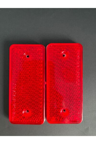 OTO SÜSLEN İSTANBUL Kedi Gözü Reflektör Çift Kırmızı 9.6x4.2