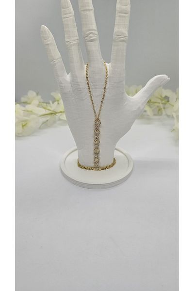 michelle takı zerafetin yeni adresi Heart Figured Zircon Stone Shahmeran