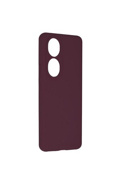 Dali Protective Case Compatible with Honor 90, Soft Edge, Silicone, Plum Violet
