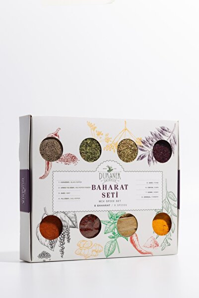 Duraner Aktariye Baharat 8 Li Kutu