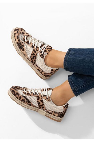 B T Shoes Sneakers dama Dianka leopard
