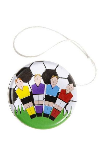 Dali Jucărie educativă, Yo-Yo, metalică, model de fotbal, multicoloră