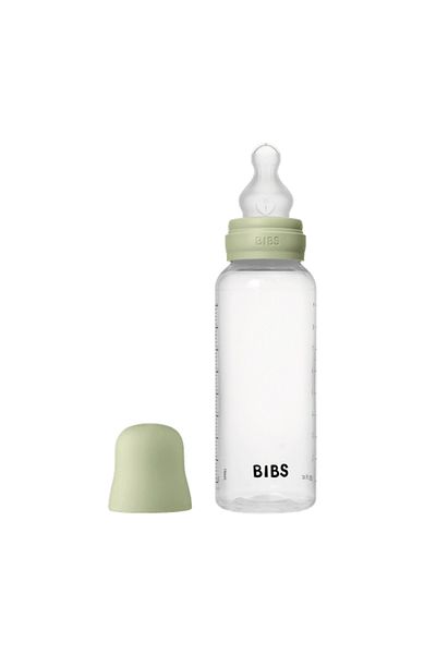 Bibs - Set complet de biberoane anticolici PP fără BPA, 270 ml, silicon, salvie