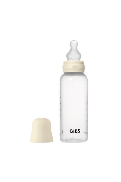 Bibs - Set complet de biberoane anticolici PP fără BPA, 270 ml, silicon, fildeș