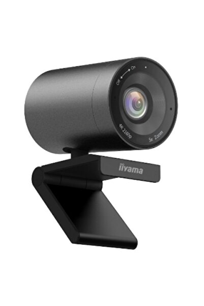 IIYAMA Cameră web UC-CAM10PRO-1, Iiyama, 4K, UHD, USB, 2160x1080 pixeli, Negru