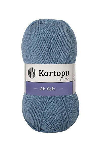 Kartopu K644 Ak-Soft Knitting Yarn – 100g, 250m | Premium Acrylic Yarn for Kn...