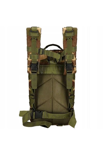 SERSIMO Rucsac Militar Pentru Drumetie, Impermeabil, Ultra Usor, 4 Compartimente, Culoare Camo