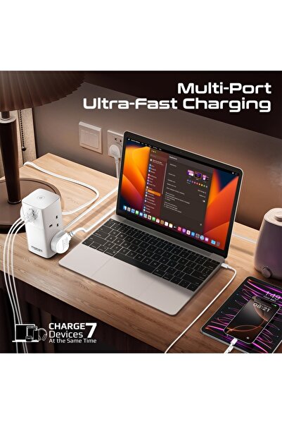 Promate charging station 70w ac sockets